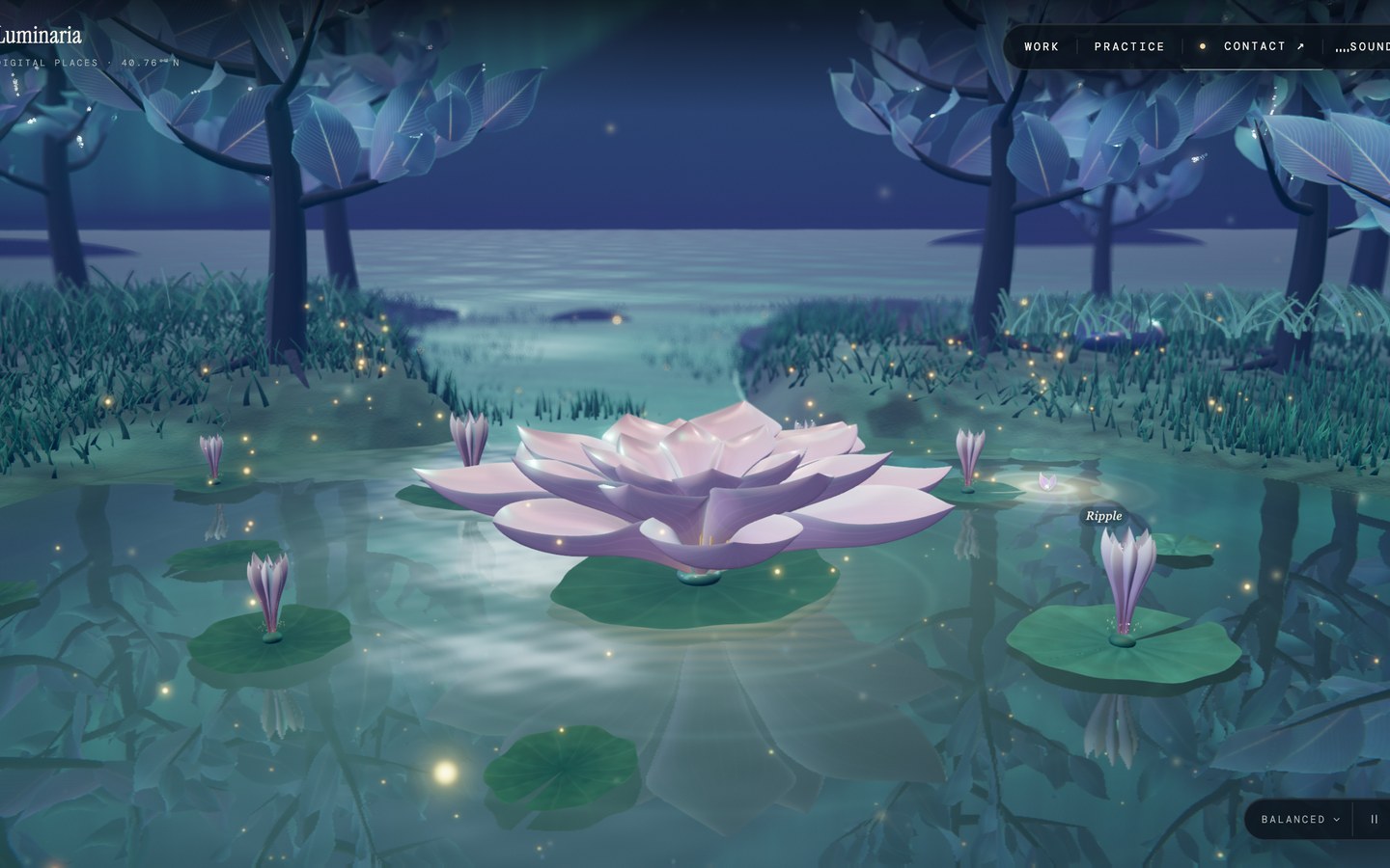 Luminaria — a second screen